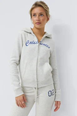 Discount Gina Tricot 14+ 2 way zip hoodie Grijsv