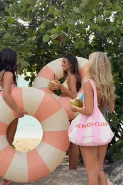 Hot Gina Tricot 14+ beach tote bag Wit