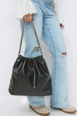 Sale Gina Tricot 14+ chain shoulder bag Zwart