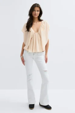 Gina Tricot 14+ coral blouse Roze