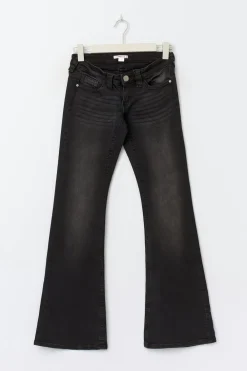 New Gina Tricot 14+ dixie ultra low jeans Zwart