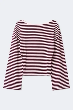 New Gina Tricot 14+ fitted long sleeve top Roze