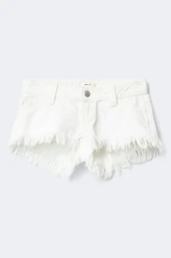 New Gina Tricot 14+ for real low denim shorts Wit