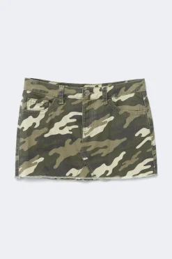 Best Gina Tricot 14+ for real low denim skirt Groen
