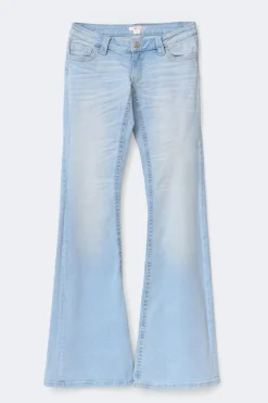 Gina Tricot 14+ for real low waist jeans Blauw