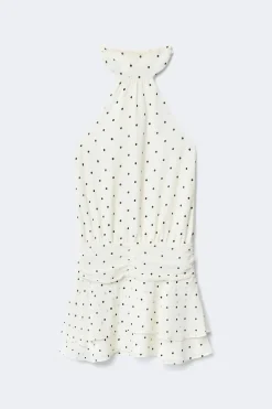Hot Gina Tricot 14+ halterneck dress Zwart