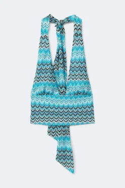 Hot Gina Tricot 14+ halterneck top Wit