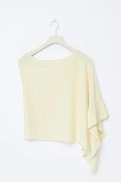 Clearance Gina Tricot 14+ knitted poncho Geel