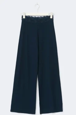 New Gina Tricot 14+ lace detail trousers Blauw