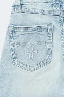 Hot Gina Tricot 14+ low rise flare jeans Blauw