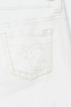Online Gina Tricot 14+ low rise flare jeans tall Wit
