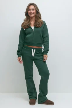 Best Gina Tricot 14+ low waist sweatpants Groen