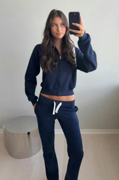 Clearance Gina Tricot 14+ low waist sweatpants Blauw