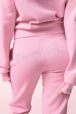 Clearance Gina Tricot 14+ low waist sweatpants Roze