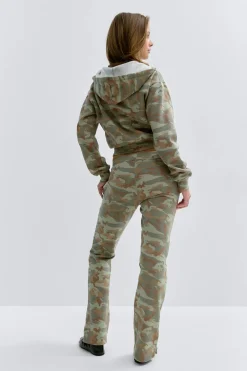 Clearance Gina Tricot 14+ low waist sweatpants tall Groen