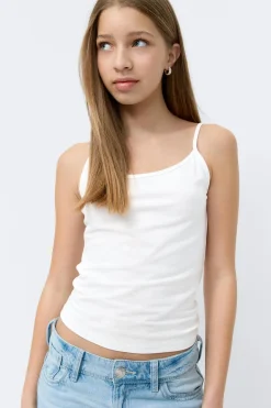 Gina Tricot 2 pack y basic singlet Wit