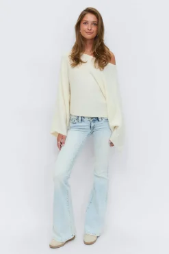 Online Gina Tricot 14+ runway jeans Blauw