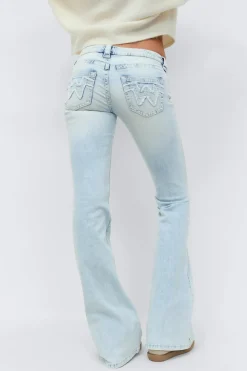 Online Gina Tricot 14+ runway jeans Blauw