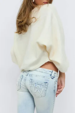 Online Gina Tricot 14+ runway jeans Blauw
