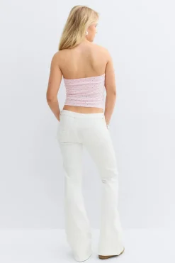 Hot Gina Tricot 14+ runway jeans Wit