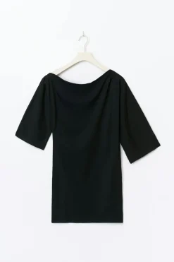 Discount Gina Tricot 14+ shaped long sleeve dress Zwart