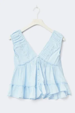 Gina Tricot 14+ sol blouse Blauw