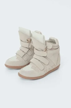 Clearance Gina Tricot 14+ wedge sneakers Beige