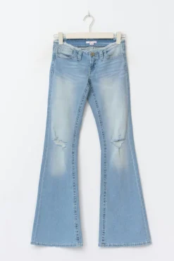 Hot Gina Tricot 14+ x-tra low cut off jeans Blauw
