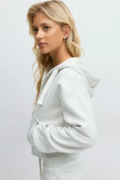 Sale Gina Tricot 14+ zip hoodie Grijsv