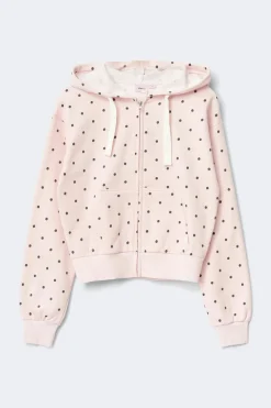 Best Gina Tricot 14+ zip hoodie Roze