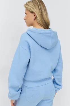 Clearance Gina Tricot 14+ zip hoodie Blauw