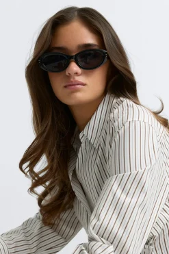 Outlet Gina Tricot Angular sunglasses Zwart