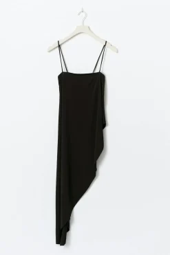 New Gina Tricot Asymmetric singlet Zwart