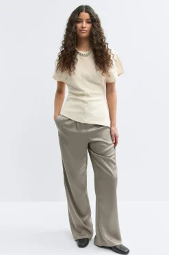 Sale Gina Tricot Asymmetric top Wit