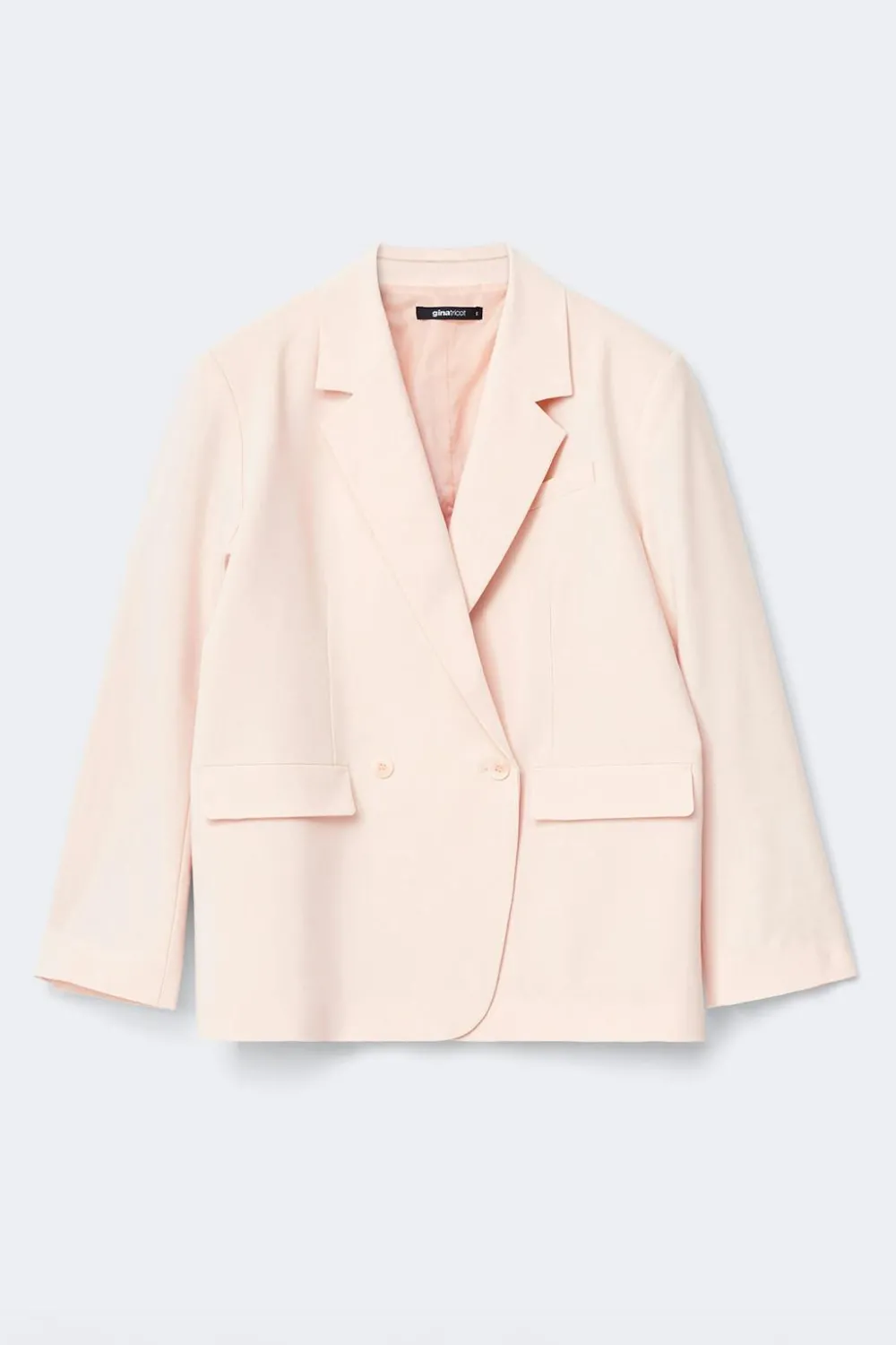 Gina Tricot Back high slit blazer Roze