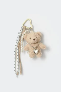 New Gina Tricot Bag charm Wit