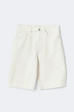 Online Gina Tricot Baggy denim shorts Beige