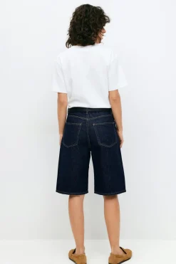 New Gina Tricot Baggy denim shorts Blauw