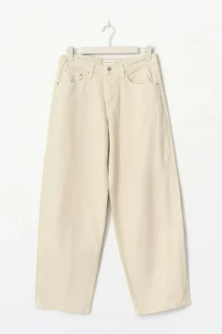 Gina Tricot Baggy-crush jeans Geel