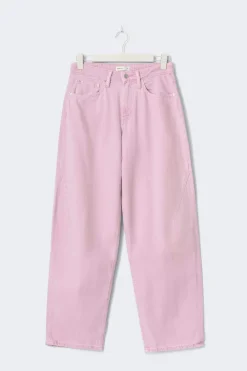 Outlet Gina Tricot Baggy-crush petite jeans Roze