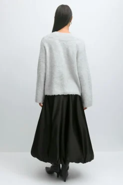 Clearance Gina Tricot Balloon skirt Zwart