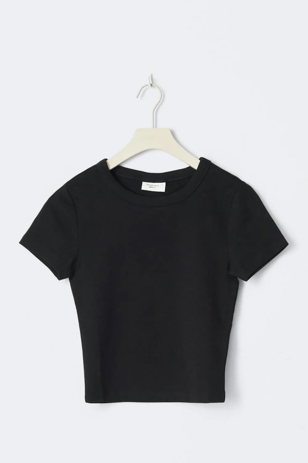 Sale Gina Tricot Basic tight top Zwart