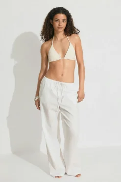 Clearance Gina Tricot Bikini triangle top Beige