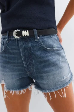 Sale Gina Tricot Blue crush denim shorts Blauw