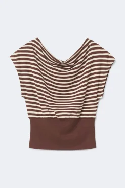 New Gina Tricot Boatneck top Wit