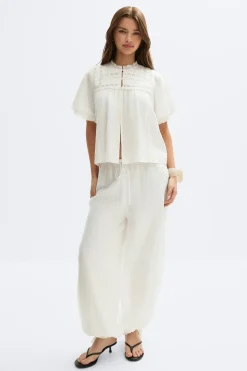 Clearance Gina Tricot Boho blouse Wit