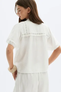 Clearance Gina Tricot Boho blouse Wit