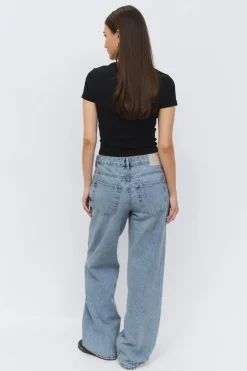 Outlet Gina Tricot Boyfriend jeans Blauw