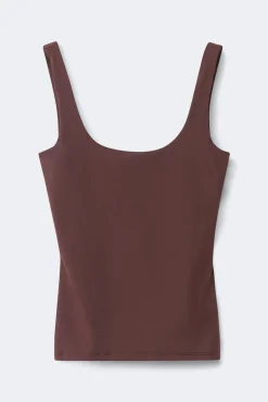 Sale Gina Tricot Built-in bra tank Bruin