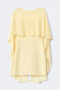 Online Gina Tricot Cape tube dress Geel